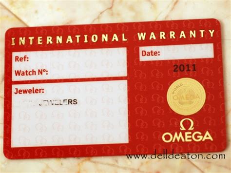 omega warranty registration.